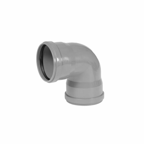Coude 90° F/F 125 benor gris