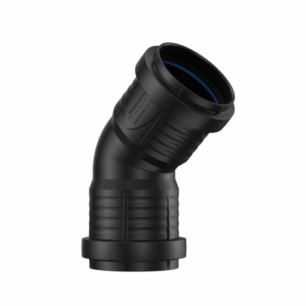 Coude PP 45° F/F noir