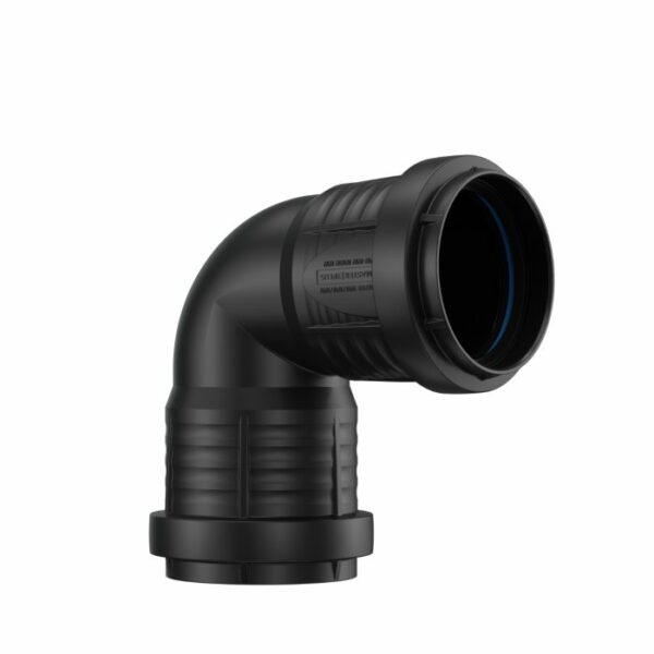 Coude PP 90° F/F noir