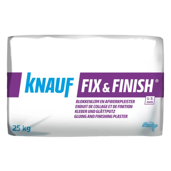 Fix Finish plâtre collage sac/25kg