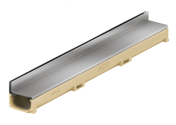 Caniveau Euroline 60 discret Inox