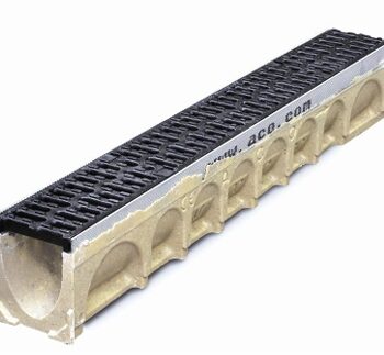 Caniveau multidrain MD100 grille fonte ACO