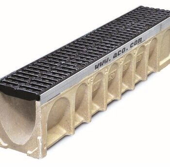 Caniveau multidrain MD150  grille fonte ACO